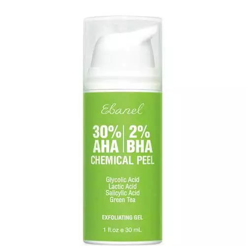 Ebanel 30% AHA 2% BHA Chemical Peel Exfoliant Gel, Face Peel