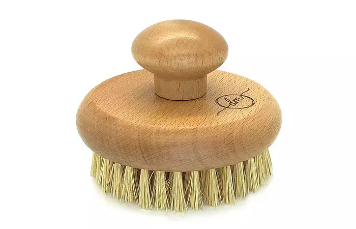 Exfoliating Bamboo And Wooden Dry Body Brush