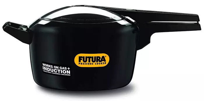 Futura Hard Anodised Pressure Cooker