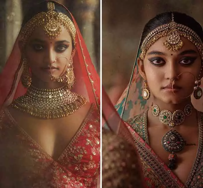 He Brought Back The Classic Indian Nude Lip And Kohl Rimmed Eyes