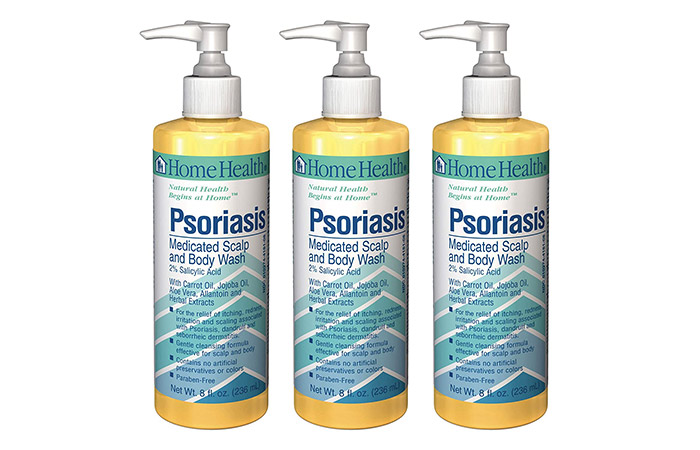 Home Health Psoriasis Medicated Scalp And Body Wash