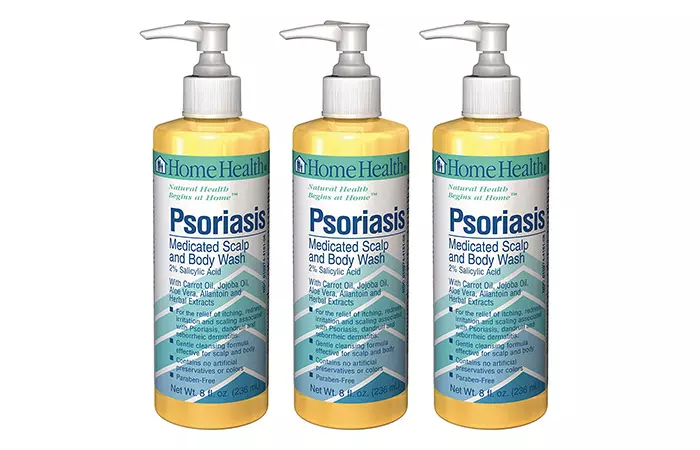 Home Health Psoriasis Medicated Scalp And Body Wash