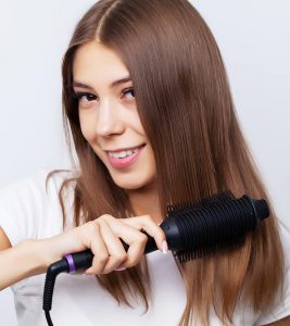 How To Use A Straightening Brush - 3 ...