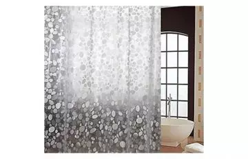 KHUSHI CREATION PVC Waterproof Shower Curtain