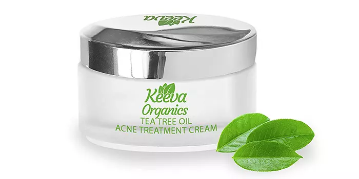 Keeva Organics Tea Tree Oil Acne Treatment Cream