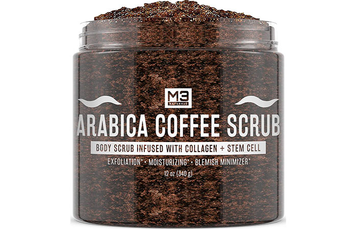 M3 Naturals Arabica Coffee Body Scrub