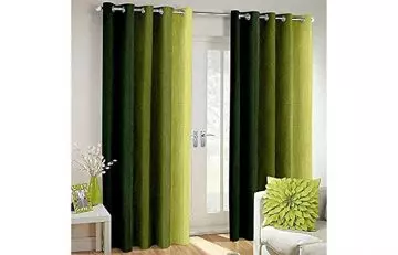 MODERN FAB Polyresin Solid Grommet Door Curtain