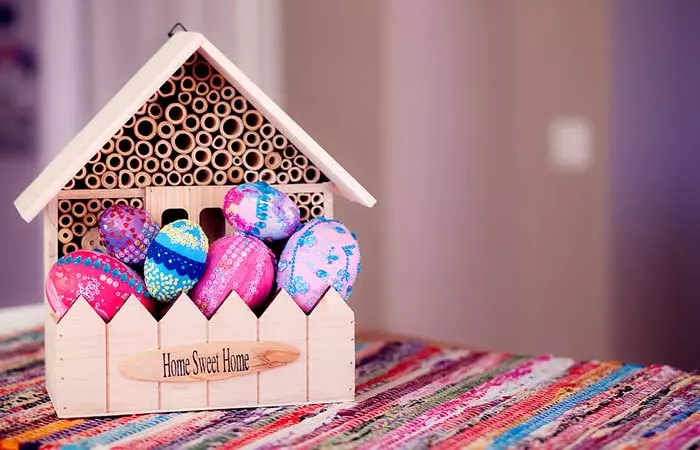 Overflowing Easter Egg Home