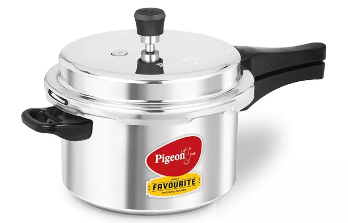 Pigeon By Stovekraft Aluminum Pressure Cooker