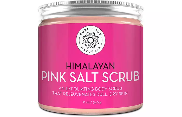 Pure Body Naturals Himalayan Pink Salt Scrub