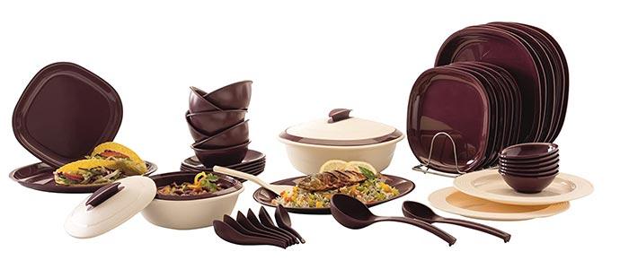 Signoraware Plastic Dinner Set