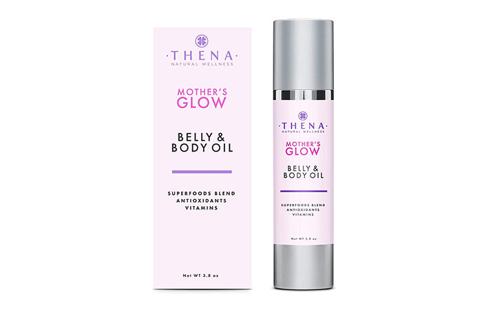 Thenas Mothers Glow Belly Body Oil