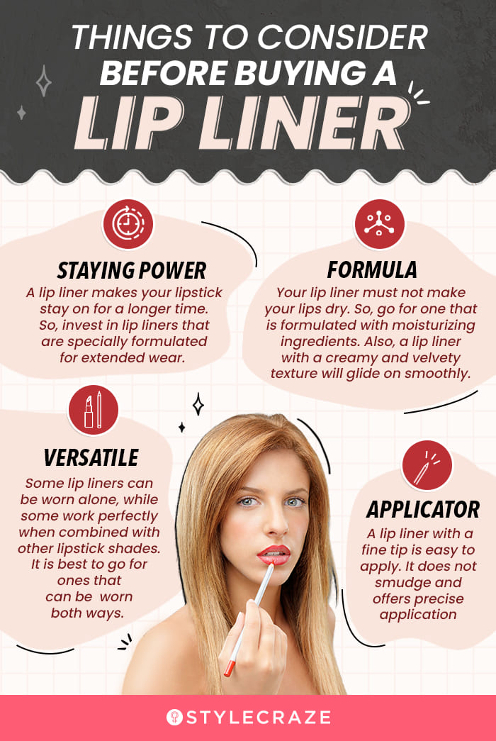 Things To Consider Before Buying A Lip Liner