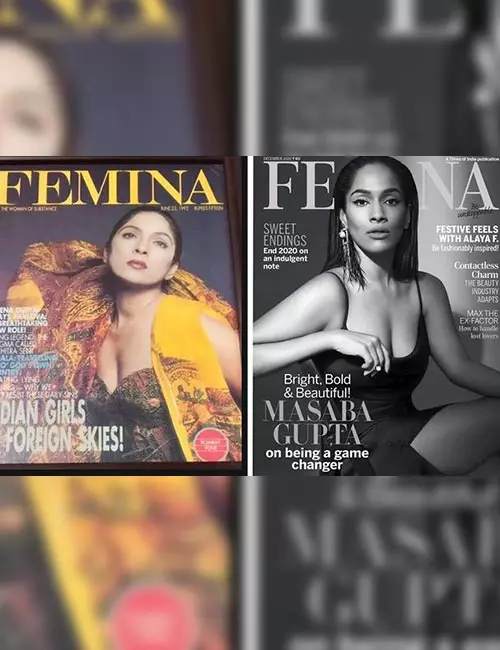 When They Featured On The Same Magazine