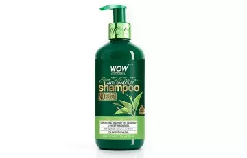 WOW Green Tea & Tea Tree Anti-Dandruff Shampoo
