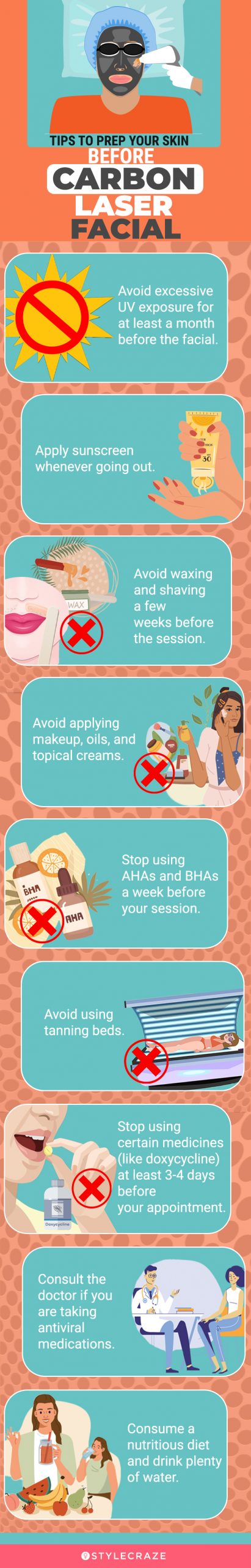 tips to prep your skin before carbon laser facial [infographic]