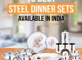 10 Best Steel Dinner Sets Available In India – 2021 Update