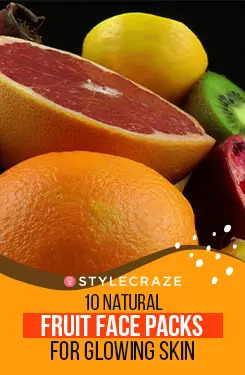 10 Natural Fruit Face Packs For Glowing Skin