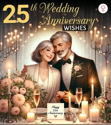 Heartfelt 25th wedding anniversary wishes