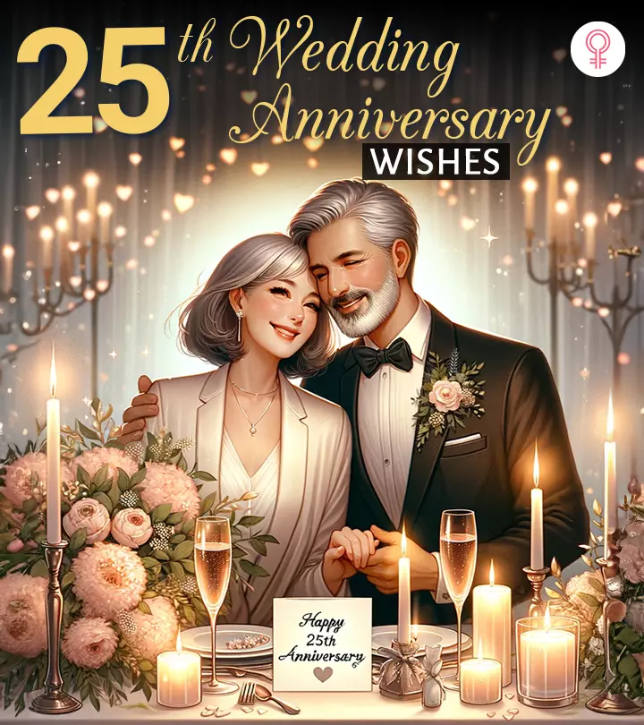 121 Best 25th Wedding Anniversary Wishes, Messages, & Quotes
