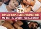 26 Types Of Couple's Sleeping Positions A...