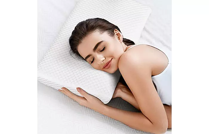 AXAR ENTERPRISE Contour Memory Foam Pillow