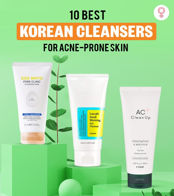 Best Korean Cleansers For Acne Prone Skin