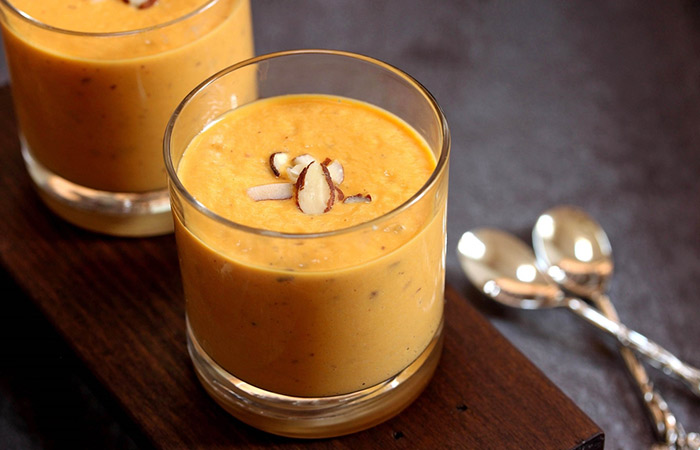 Glowing Coconut Carrot Smoothie