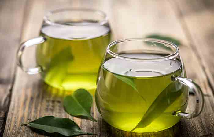 Green tea to avoid throwing up after drinking
