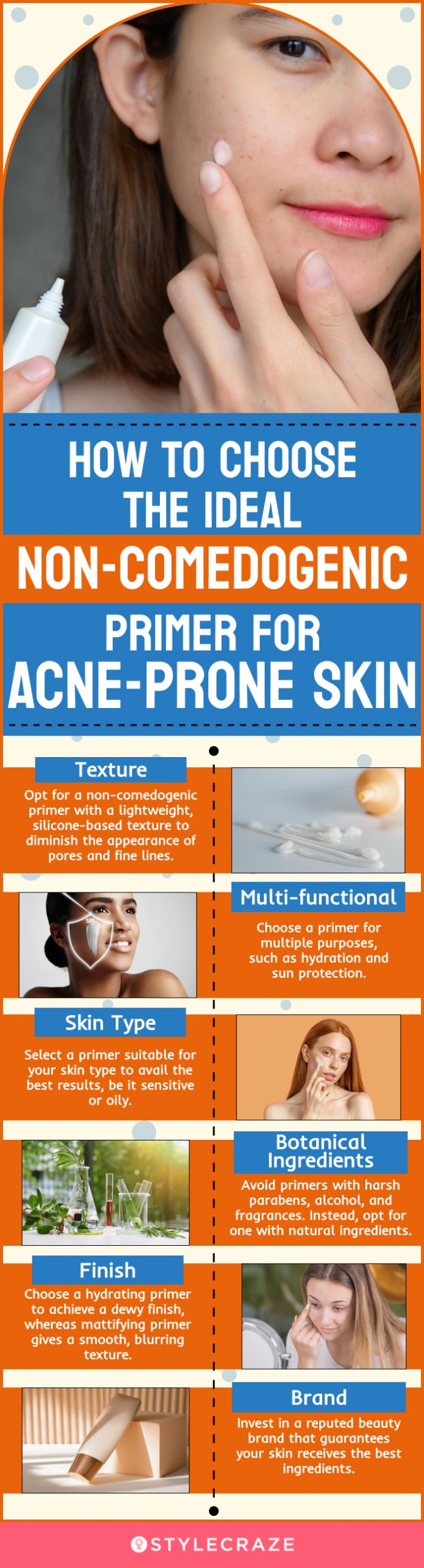 How To Choose The Ideal Non-Comedogenic Primer For Acne-Prone Skin