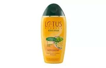 Lotus Herbals Kera-Veda Soyashine Soya Protein And Brahmi Shampoo