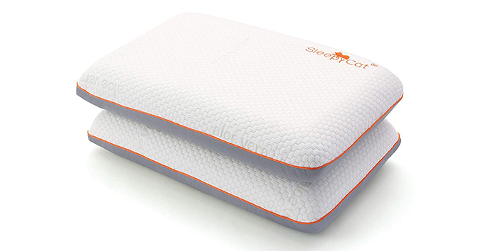 SleepyCat Air Gel Memory Foam Pillow