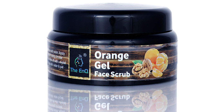The EnQ Orange Gel Face Scrub