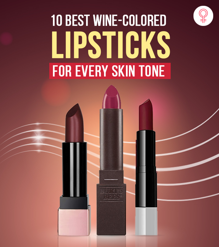 10 Best Wine-Colored Lipsticks For Every Skin Tone