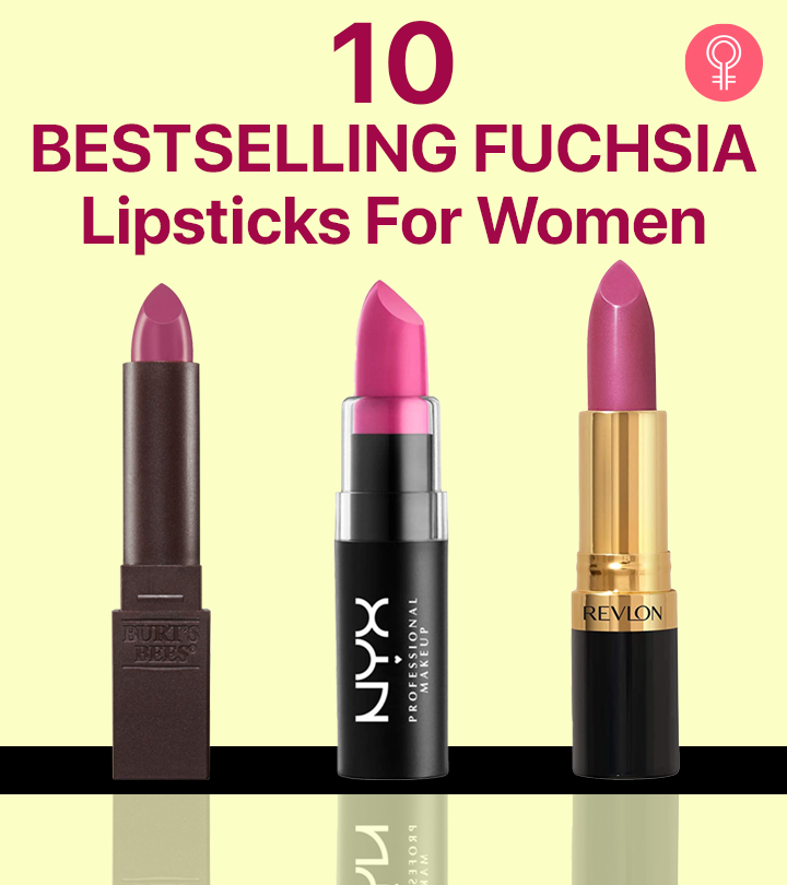 10 Bestselling Fuchsia Lipsticks For Women