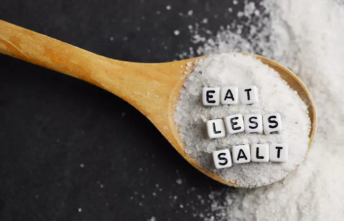 Lessen Your Sodium Intake