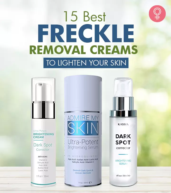 15 Best Freckle Removal Creams (2023), According To Dermatologists