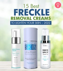 15 Best Freckle Removal Creams To Lig...