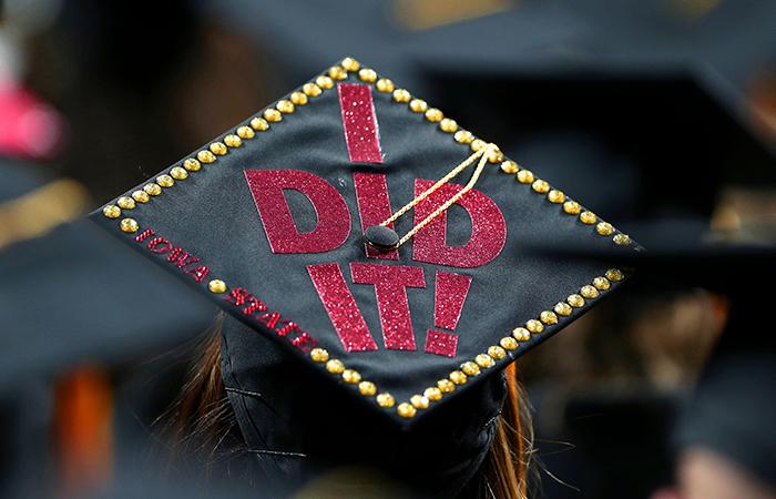 "I Did It" Grad Cap