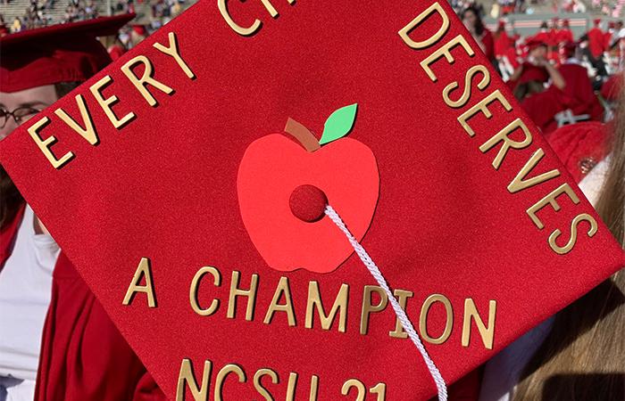 "Every Child Deserves A Champion" Grad Cap