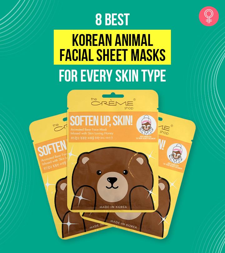 8 Best Korean Animal Facial Sheet Masks