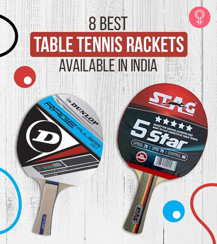 8 Best Table Tennis Rackets In India 2022 (Buying Guide)