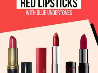 7 Best Blue Based Red Lipstick, As Per A Makeup Artist – 2023