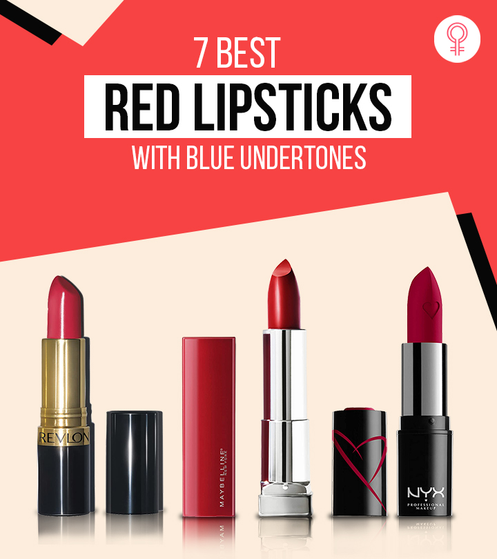 7 Best Blue-Based Red Lipsticks