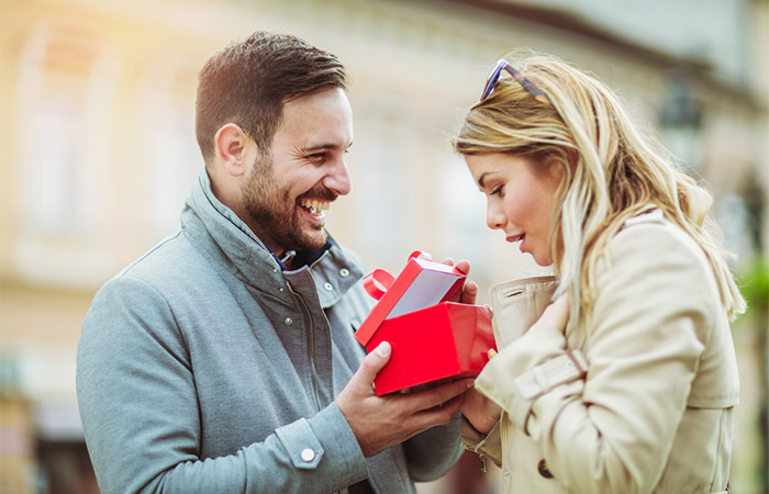 Buy gifts as a way to romance your wife