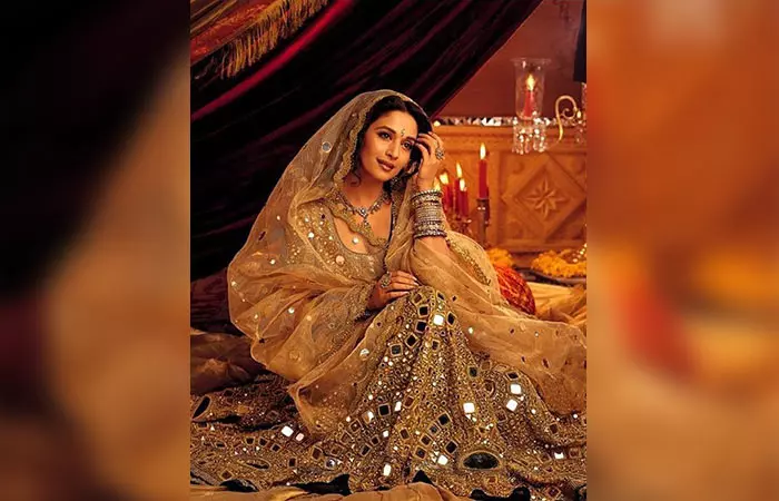 Chandramukhi In “Devdas” Madhuri Dixit Nene