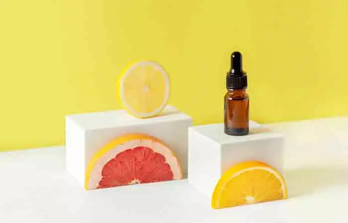 DIY hyaluronic acid and vitamin C