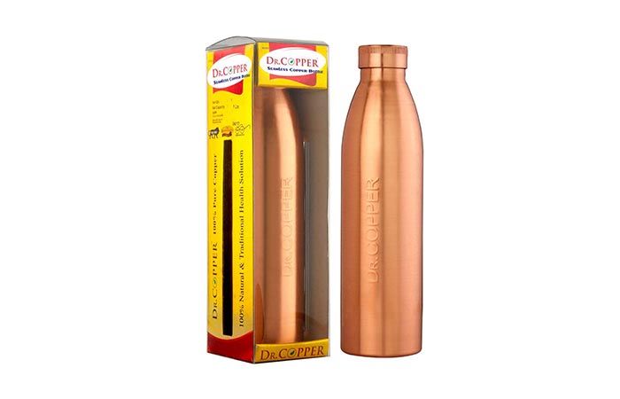 Dr. Copper Seamless Copper Water Bottle