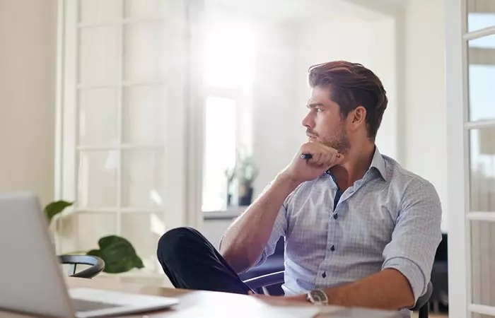 Man questioning himself to know if he is being needy in relationship