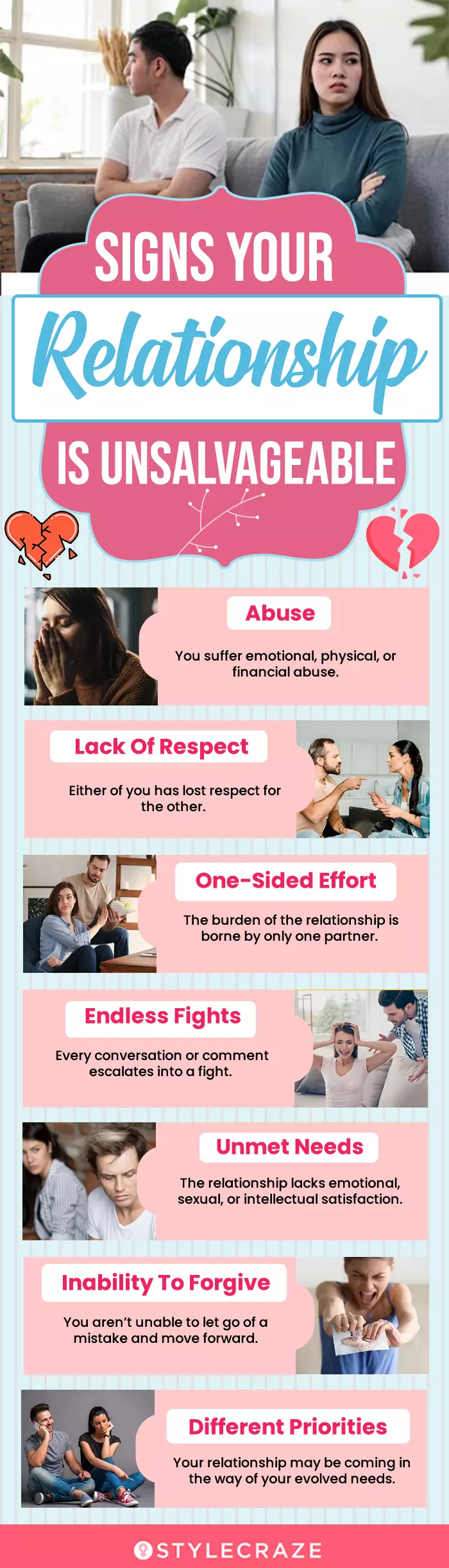 signs your relationship is unsalvageable (infographic)